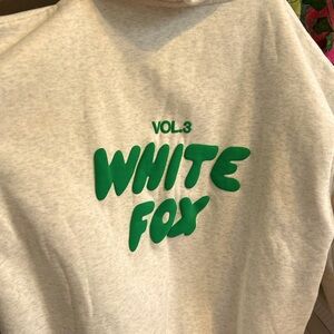 Green Volume 3 Whitefox hoodie! Worn only once indoors!